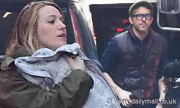 Blake Lively and Ryan Reynolds step out for breakfast in New York with their newborn baby girl