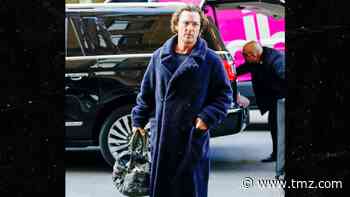 Matthew McConaughey Wearing Bathrobe Jacket Around New York City