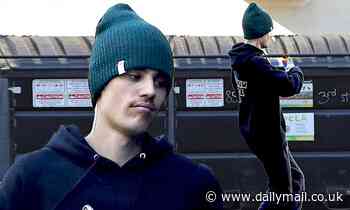 Justin Bieber practices dance moves outside studio as it's learned Selena Gomez trashes him on Rare