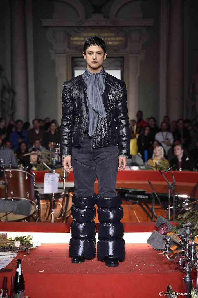 Artists Wu Tsang and Boychild Walk in Telfar’s Florence Fashion Show