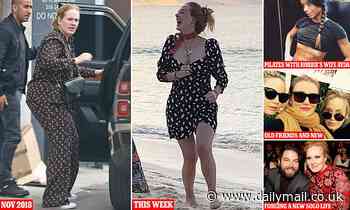 So THAT'S how she's made Adele of a difference! Singer loses 7st with a fitness regime