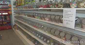 Edmonton candy store cashes in on bitter cold by offering discount. The colder it is, the bigger the discount