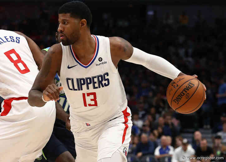 Clippers’ Paul George to miss at least two games with hamstring strain