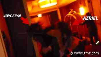 R. Kelly's Girlfriends Punch, Kick & Drag in Full Fight Video