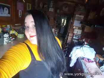 Karen's sponsored head shave to support thee charities