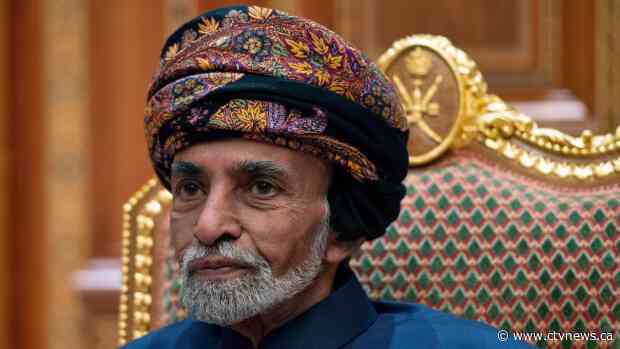 Mideast's longest-ruling monarch, Sultan Qaboos bin Said, dies at 79