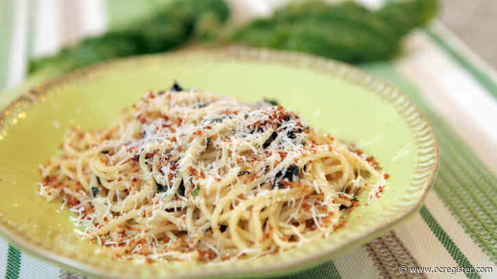 Recipe: Chard with spaghetti and crisp breadcrumbs is a pleasing dish