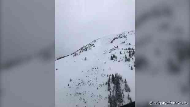 Skier buried in avalanche on Lake Louise's Mount Hector