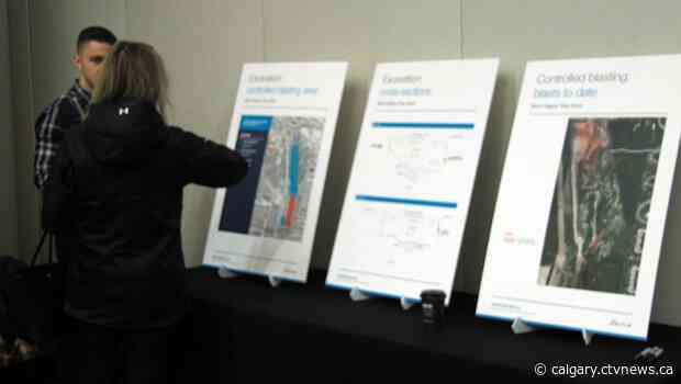 Calgary homeowners concerned over blasting work for ring road construction