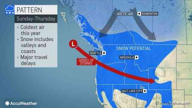 Accumulating snow likely for Seattle, Portland as new storm clashes with bitterly cold air