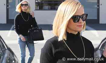 Reese Witherspoon looks ultra chic as she carries $4000 Gucci bag while running errands in LA