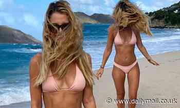 Vogue Williams flaunts her incredible physique in two windswept pics