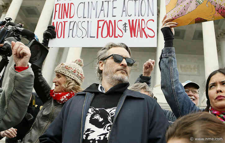 Joaquin Phoenix and Martin Sheen arrested at climate change rally
