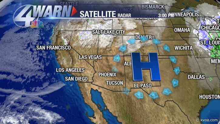 High pressure and rising temperatures will take over