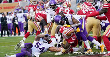 49ers vs. Vikings Live Score: San Francisco Up 24-10 in the 4th Quarter