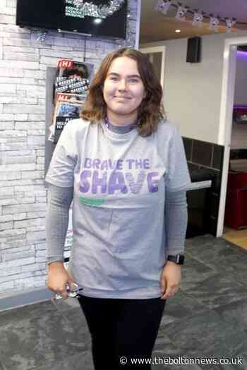 Before and after - Teen's close shave for charity