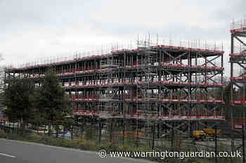 Latest pictures from Station Road apartments construction
