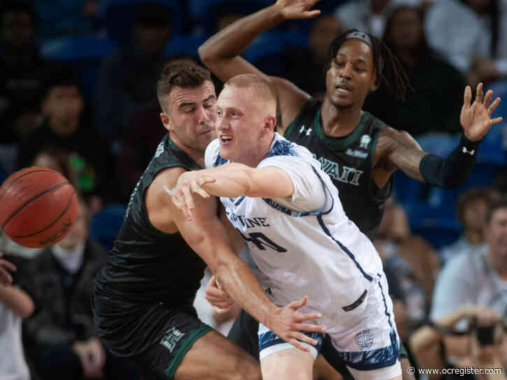 UC Irvine’s Collin Welp scores 18 in victory over Hawaii men’s basketball