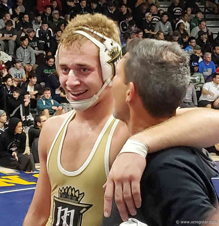 Servite’s Tristen Wilson takes title at Five Counties wrestling tournament