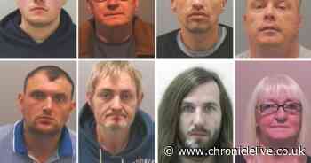 Locked up this week - eight criminals jailed during the first full week of 2020