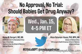 Ethics Consult: OK to Give Babies Experimental Drug Not in Trial?