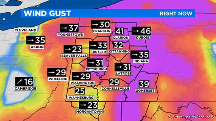 NWS: Wind Advisory Remains In Effect Until Sunday Afternoon