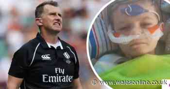 The classy gesture Nigel Owens just made to help seven-year-old who's had his  hands and legs amputated