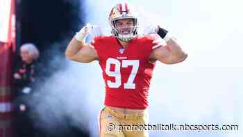 Nick Bosa: Crowd chanting my name was a “really cool moment”