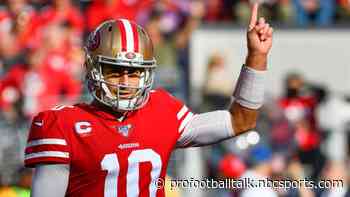On light day through the air, Jimmy Garoppolo got to be “a football player”