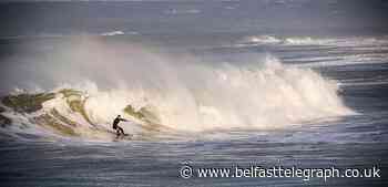 80mph gales to sweep Northern Ireland's east coast on Monday