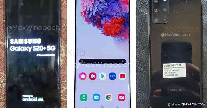 Real-world photos confirm Samsung’s next flagship phone is called the Galaxy S20