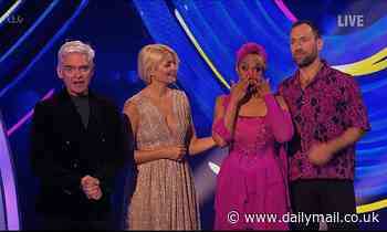 Dancing On Ice: Trisha Goddard is the first star to be eliminated after skate off