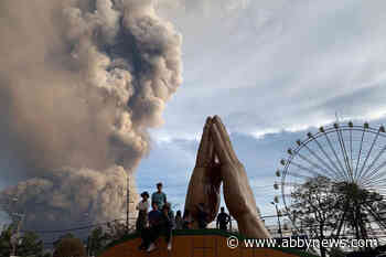 Volcano erupts near Manila; villagers flee, airports shut