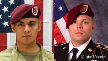 DOD identifies 2 US service members killed by roadside bomb in Afghanistan