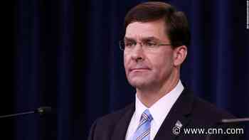 Esper doesn't provide intel to back up Trump's Soleimani claim