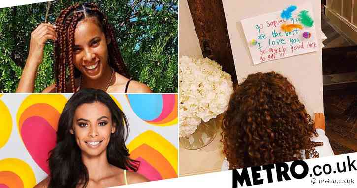 Rochelle Humes’ daughter sends cute good luck message to Sophie Piper ahead of Love Island