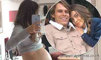 Bride and Prejudice star Milly Johnson shows off her baby bump after ex-fiancé Micah Downey died