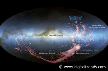 Impending collision of Milky Way with other galaxy is already creating new stars