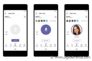 Microsoft Teams will soon add push-to-talk walkie-talkie feature to smartphones