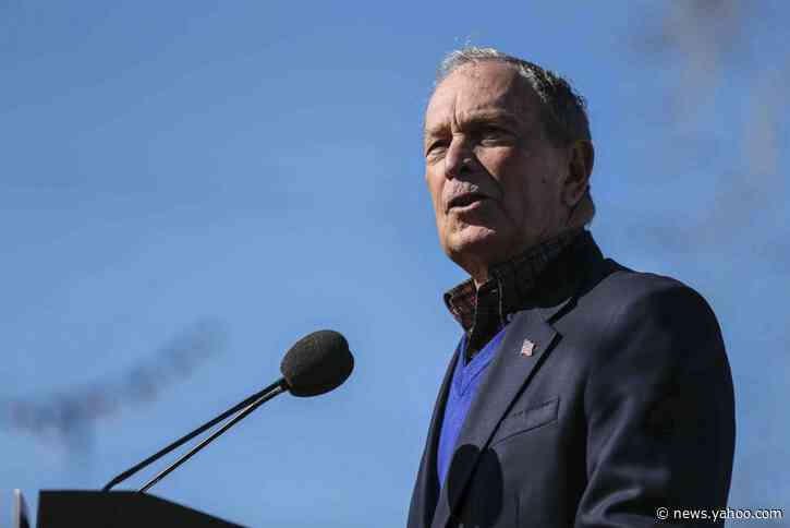 Aboard Bloomberg bus: Droll wit, swag, Texas-size ambition