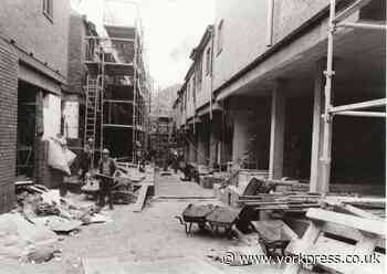 The Coppergate centre rises from the remnants of Viking York