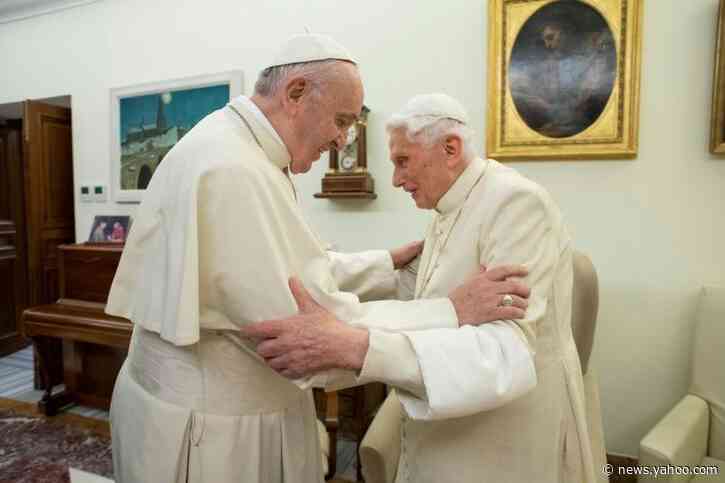 Former Pope Benedict breaks silence on celibacy debate after synod