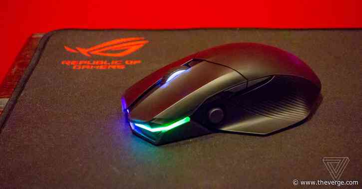 Asus’ ROG Chakram mouse has an analog stick and wireless charging
