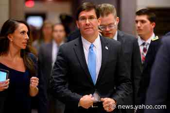 Defense secretary Mark Esper didn't see specific evidence of Iran plot against 4 US embassies