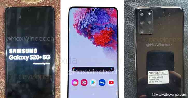 Leaked photos confirm Samsung’s next flagship phone is called the Galaxy S20