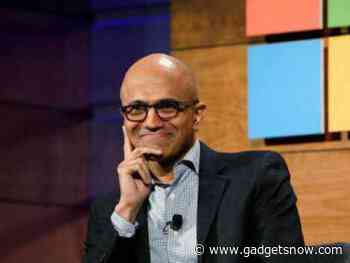 Satya Nadella spotted using upcoming Microsoft Surface Duo
