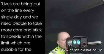 Police catch three speeding drivers every hour across the North East