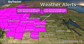 Extreme deep freeze settles over Saskatchewan