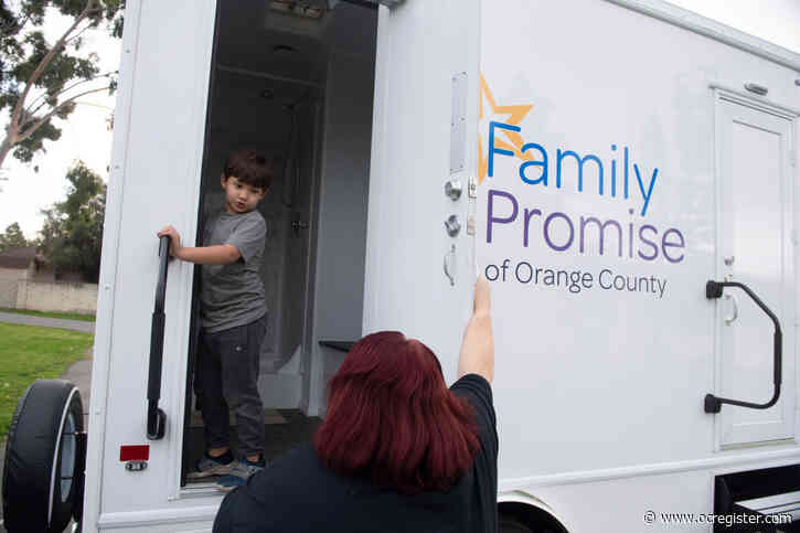 How a portable shower honors a deceased benefactor and uplifts homeless families