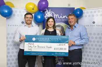 Pavers Foundation donates £65,000 to Mind